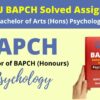 BAPCH Assignment IGNOU 2021-22