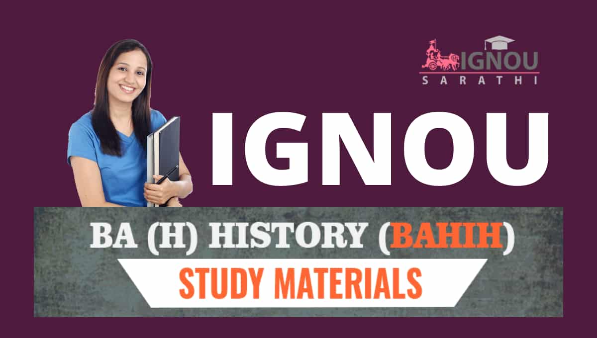 IGNOU BAHIH Study Material