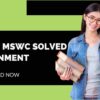 IGNOU MSWC Solved Assignment