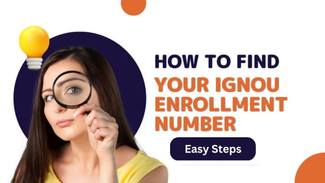 How To Find IGNOU Enrollment Number